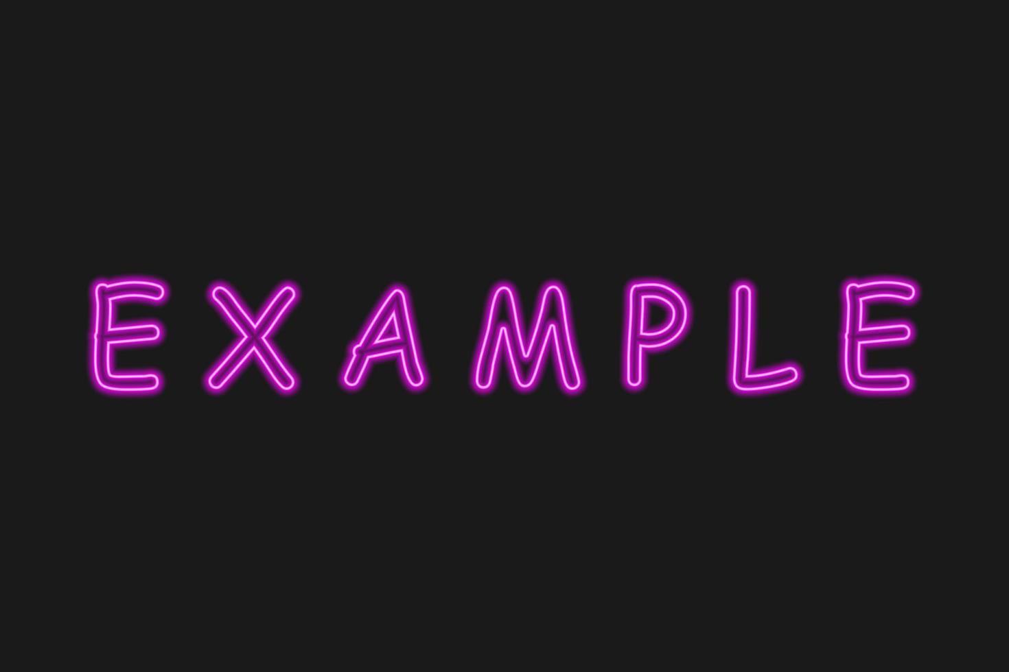 Dark example